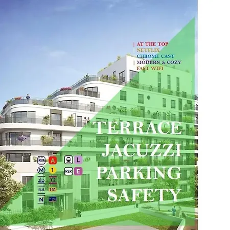 Abraham-bed&breakfast Guest 2 Ladefense U-arena #parking #terasse #fibre #view Bed & Breakfast 4*